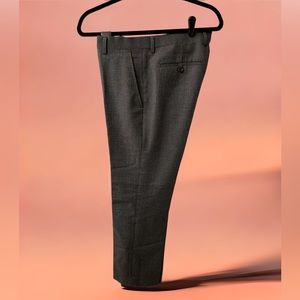 Men's Banana Republic Tailored Fit Gray/Black Houndstooth Size 32/30